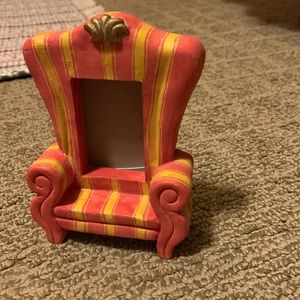 Whimsical picture frame chair